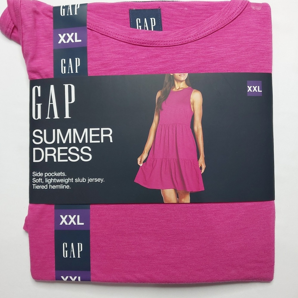 Gap Summer‎ Dress Very Berry Dress Size XXL